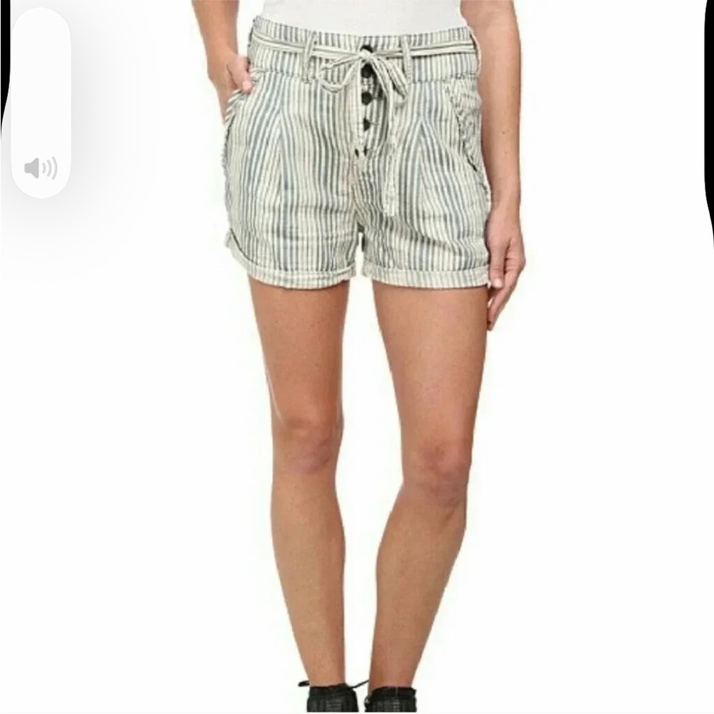 Free People Striped Women's Shorts